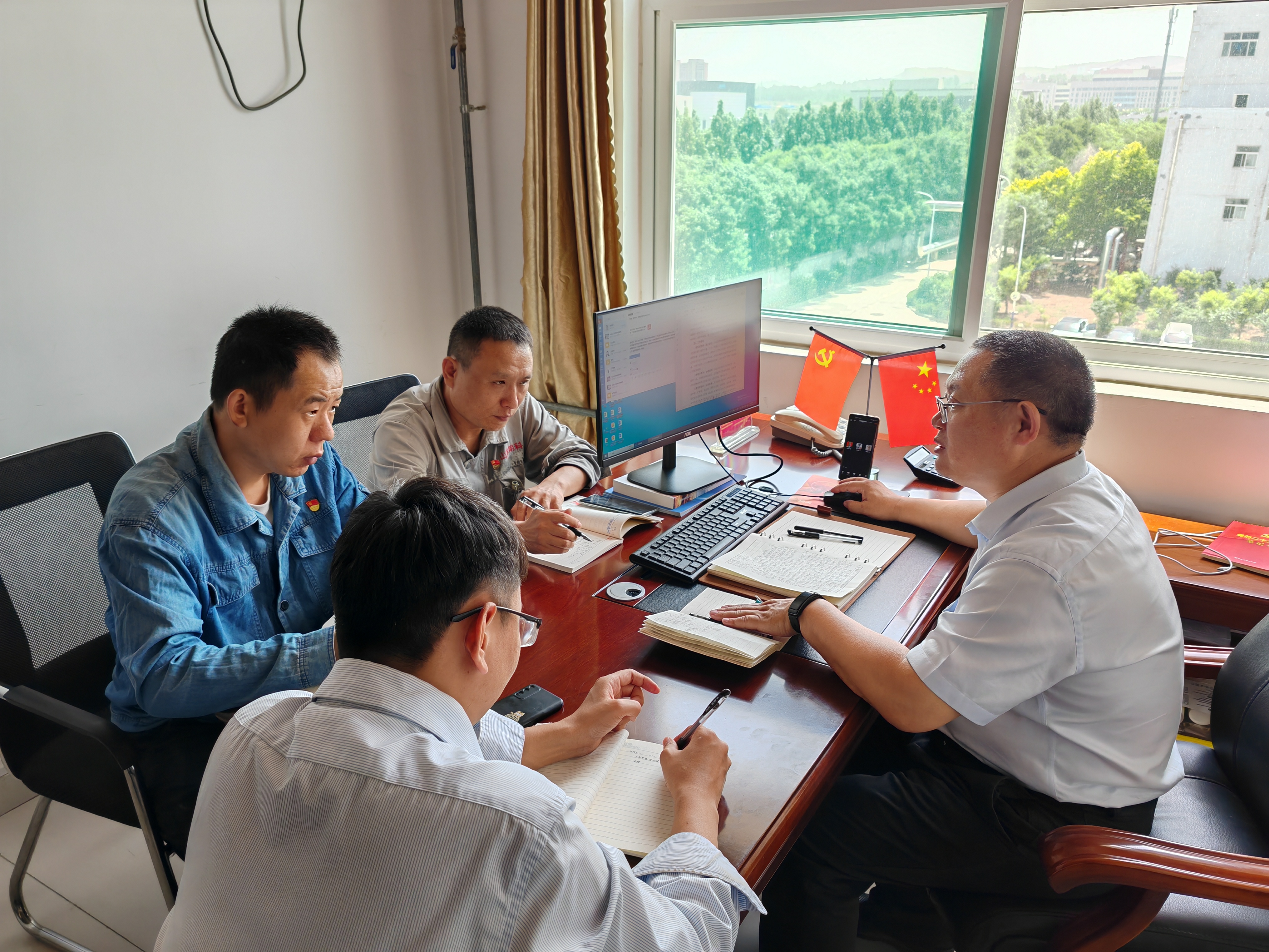 中共山東明科嘉陽環(huán)保工程有限公司支部組織召開2024年度組織學(xué)習(xí)《中國共產(chǎn)黨紀(jì)律處分條例》工作 中共山東明科嘉陽環(huán)保工程有限公司支部組織召開2024年度組織學(xué)習(xí)《中國共產(chǎn)黨紀(jì)律處分條例》工作